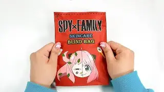 [Tutorial] Spy x Family Anya Baddies skincare Blind bag Paper ASMR