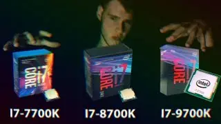ТРИ БОГАТЫРЯ | Intel Core i7-7700k VS i7-8700k VS i7-9700k