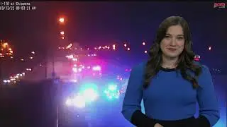 Marisa Nuzzo covers weather & I-110 closure