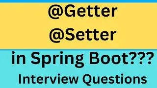 Lombok Getter & Setter with @Getter & @Setter annotations