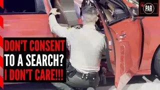 Police said his rights didn't matter, but they didn't know another camera was watching...