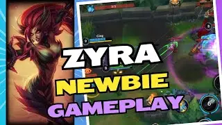 Support Zyra League Of Legends Wild Rift! Newbie Gameplay