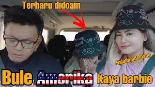 BULE AMERIKA awalnya cuek setelah didoakan terharu KAYA BONEKA BARBIE PRANK TAKSI BOLOT AYA IBRAHIM