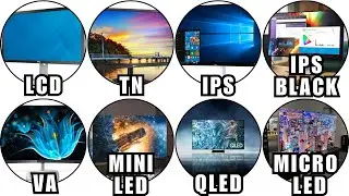 Every Type Of Computer Monitor Explained in 8 Minutes