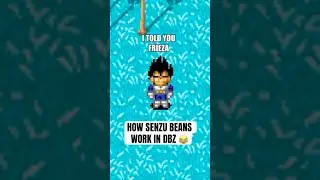 How Senzu beans work in DBZ 😂 