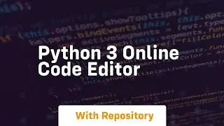 python 3 online code editor