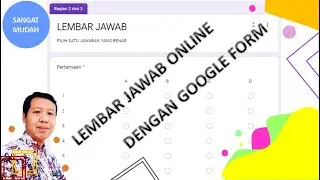 Membuat Lembar Jawaban Online dengan Google Form, Lembar Jawaban Komputer