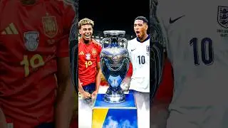 EURO 2024 Final Preview 😍 Spain Vs England | Yamine Yamal Vs Jude Bellingham ❤🤍 #shorts #football