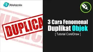 3 Cara Duplikasi Objek Dengan Cepat di Coreldraw 2018