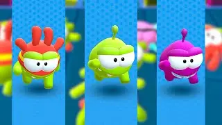 Om Nom Run - Super Nom, Om Nom and New Purple Nom