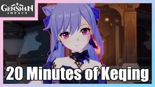 Lantern rite but its only Keqing for 20 minutes | Genshin Impact