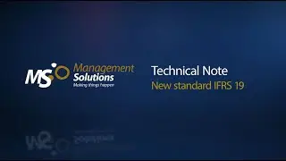New standard IFRS 19