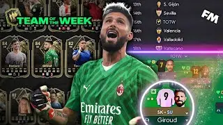 Can a TEAM OF THE WEEK SURVIVE on FOOTBALL MANAGER? | FC/FM Mashup Challenge