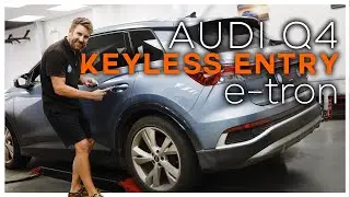 Unlock your Audi Q4 e-tron With the Keyless Entry Upgrade! (Touch Sensors To Unlock)