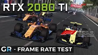 RTX 2080 TI F1 2018 | 2160p/1440p/1080p/Max Settings | Frame Rate Benchmark Test