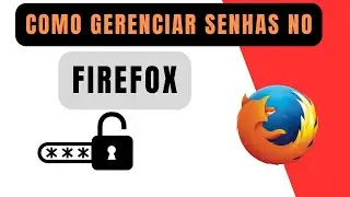 Configurar senha mestre no FIREFOX