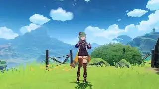 Collei Demo Gameplay Leaks || Collei Gameplay Showcase [ Idle , E-Skill , Q-Skill ] Genshin Impact
