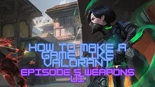 How to make a game like valorant in unity! - Part 5: Weapon UI(Valorant fps tutorial)