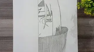 Easy Anime Drawing for Beginners | Viral Step-by-Step Cute Anime Sketch Tutorial