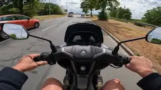 Review Yamaha N-Max 125 TechMax 2025