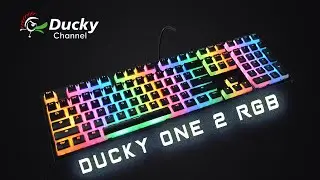 Ducky One 2 RGB - Mechanical Keyboard With Pudding Keycaps