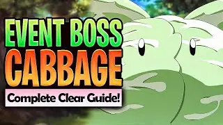 How To Clear Event Boss CABBAGE Konosuba Collaboration! | Seven Deadly Sins: Grand Cross