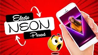 efecto NEON INCREÍBLE en PICSART (TUTORIAL)