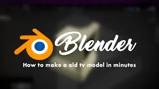 Modelling old computer in blender (tutorial)