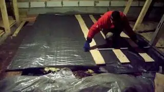 Утепляем потолок спальни