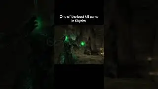 The best kill cam in Skyrim 