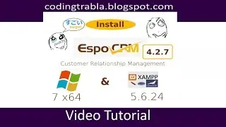 Install EspoCRM 4.2.7 on Windows 7 localhost ( XAMPP 5.6.24 ) - open source PHP CRM byAO