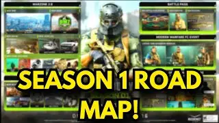 The Modern Warfare 2 Season 1 Official Road Map Including DMZ, Warzone 2, MW2 Battle Pass And More!
