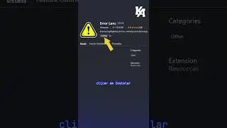 Quer descobrir os erros do seu código de uma maneira rápida? Use Extensão Error Lens #shorts