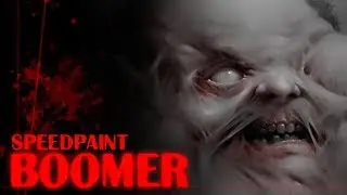 Left4Dead Boomer - speedpaint art by EgorH8