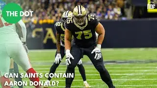 Can the Saints offensive line contain Aaron Donald?