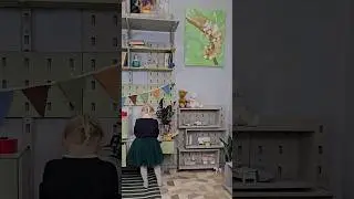Как использовать деревянные ящики в детской? #хранениевещей #деревяннаямебель