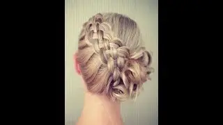 Плетение колоска из 5 прядей
