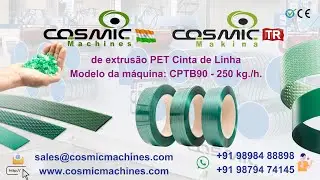 de extrusão PET Cinta de Linha