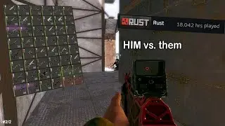 18,042 HOURS PLAYED - THIS IS MY BEST SOLO WIPE IN RUST