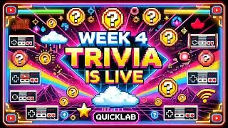 [WEEK 4] The Arcade Trivia August 2024 Live | @quick_lab  #Arcade2024