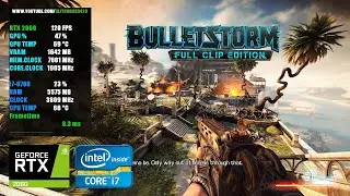 Bulletstorm: Full Clip Edition | RTX 2060 6GB + i7-6700 + 16GB RAM