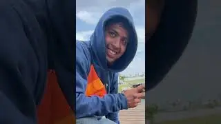 No se si se esoanto o se alegró jajaj