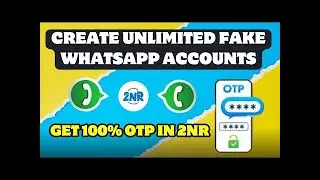How to create unlimited fake Whatsapp accounts | 2nr premium | Fake Number for Whatsapp telegram
