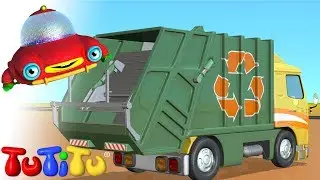 🎁TuTiTu Builds a Garbage Truck - 🤩Fun Toddler Learning with Easy Toy Building Activities🍿