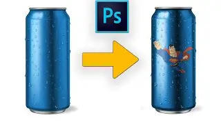 My Photoshop Tricks: How To Place Logo Onto Any Surface. #Shorts