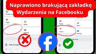 Rozwiązywanie problemów z brakującą kartą Wydarzenia na Facebooku