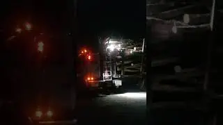 First load with the log truck #shorts