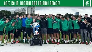 Anej za 18. rojstni dan obiskal Zmaje