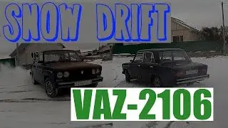 Snow drift on Vaz-2106 / Дрифт на жигулях