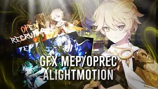 Tutorial GFX Open Recruitmen / GFX MEP on Alightmotion (free preset / project file)
